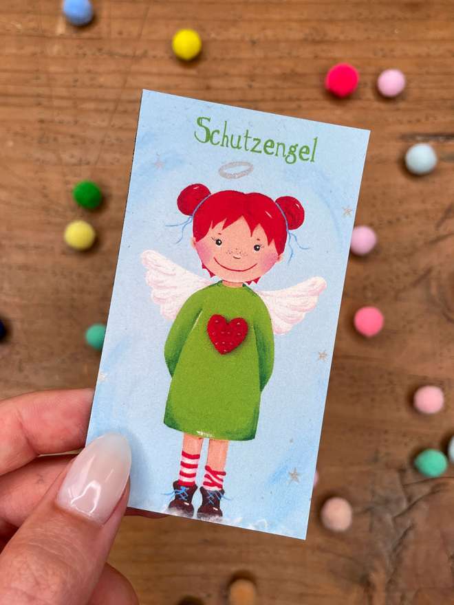 Magnet Wichtel Glückswichtel Schutzengel