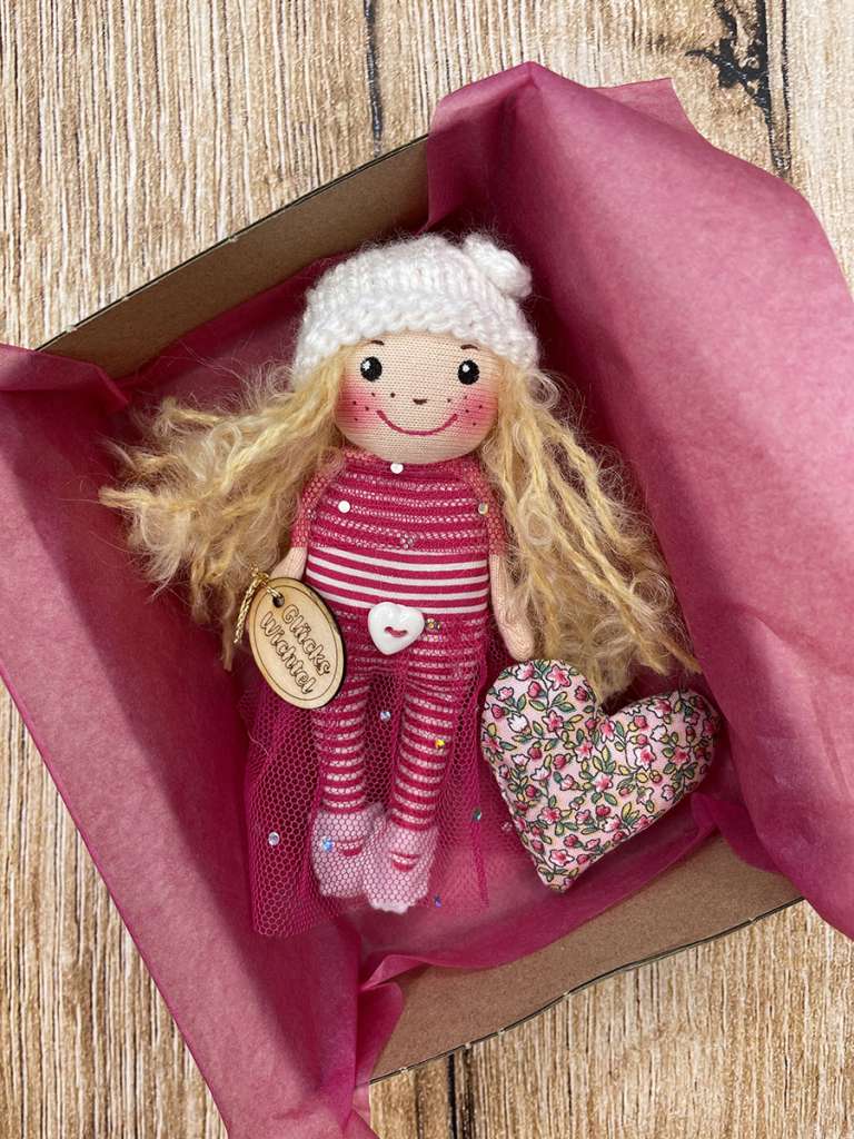 Wichtel Glückswichtel Puppe Künstlerpuppe Wichtelfigur Wichtelpuppe