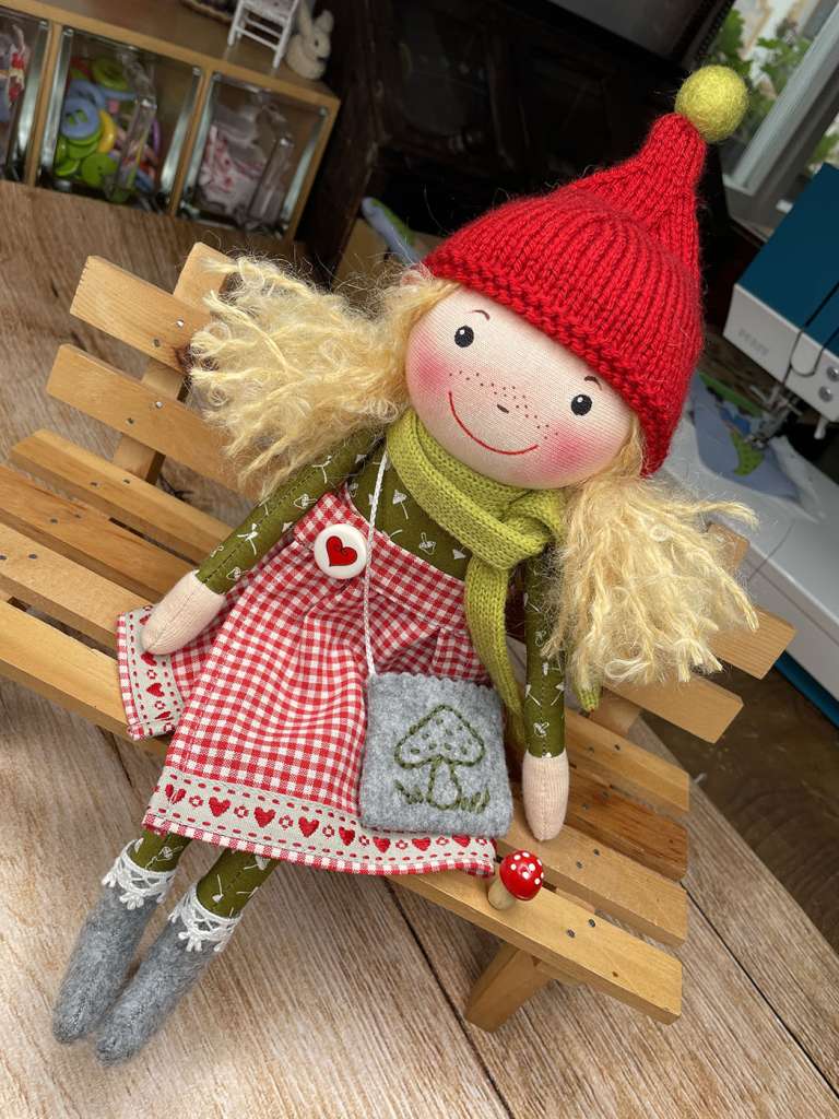 Wichtel Anziehwichtel Stoffpuppe Wichtelpuppe Wichtelfigur Künstlerpuppe Sammlerpuppe Wichtelfabrik