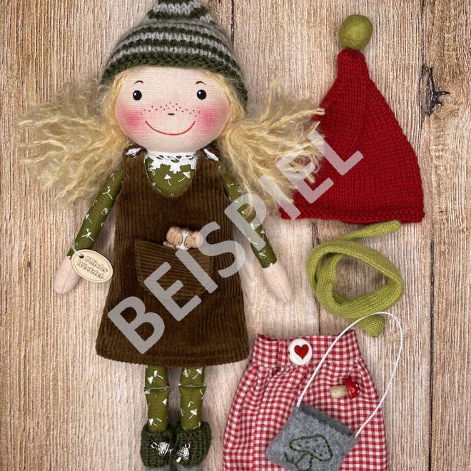 Wichtel Anziehwichtel Stoffpuppe Wichtelpuppe Wichtelfigur Künstlerpuppe Sammlerpuppe Wichtelfabrik