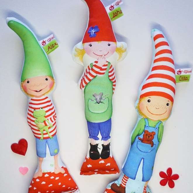 Wichtel Kuschelwichtel Wichtelpuppe Stoffwichtel