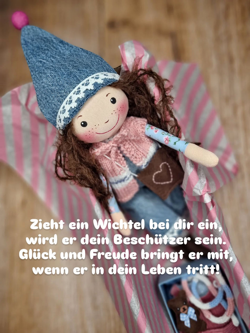Handgemachte Wichtel Puppen aus der Wichtelfabrik - mit Liebe handgemacht in Tirol - Christine Zierer