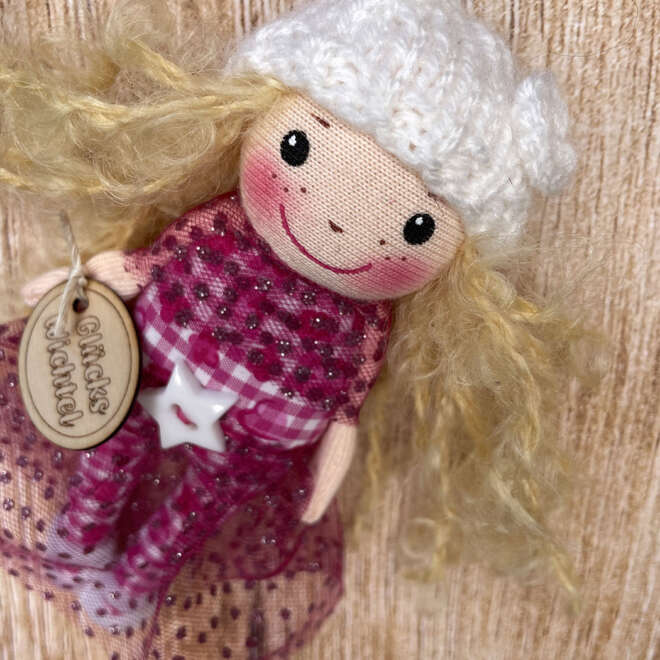 Mini Wichteline pink-glitzer