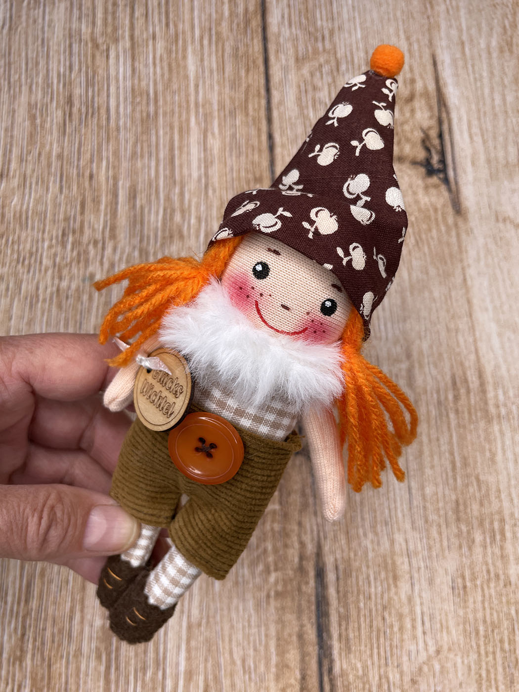 Mini Wichteline Apfelmütze