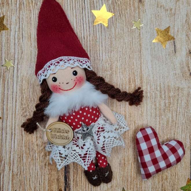 Mini Wichteline spitze/rot