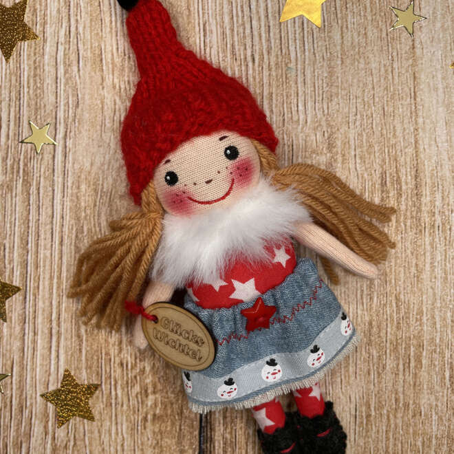 Mini Wichteline Schneemann