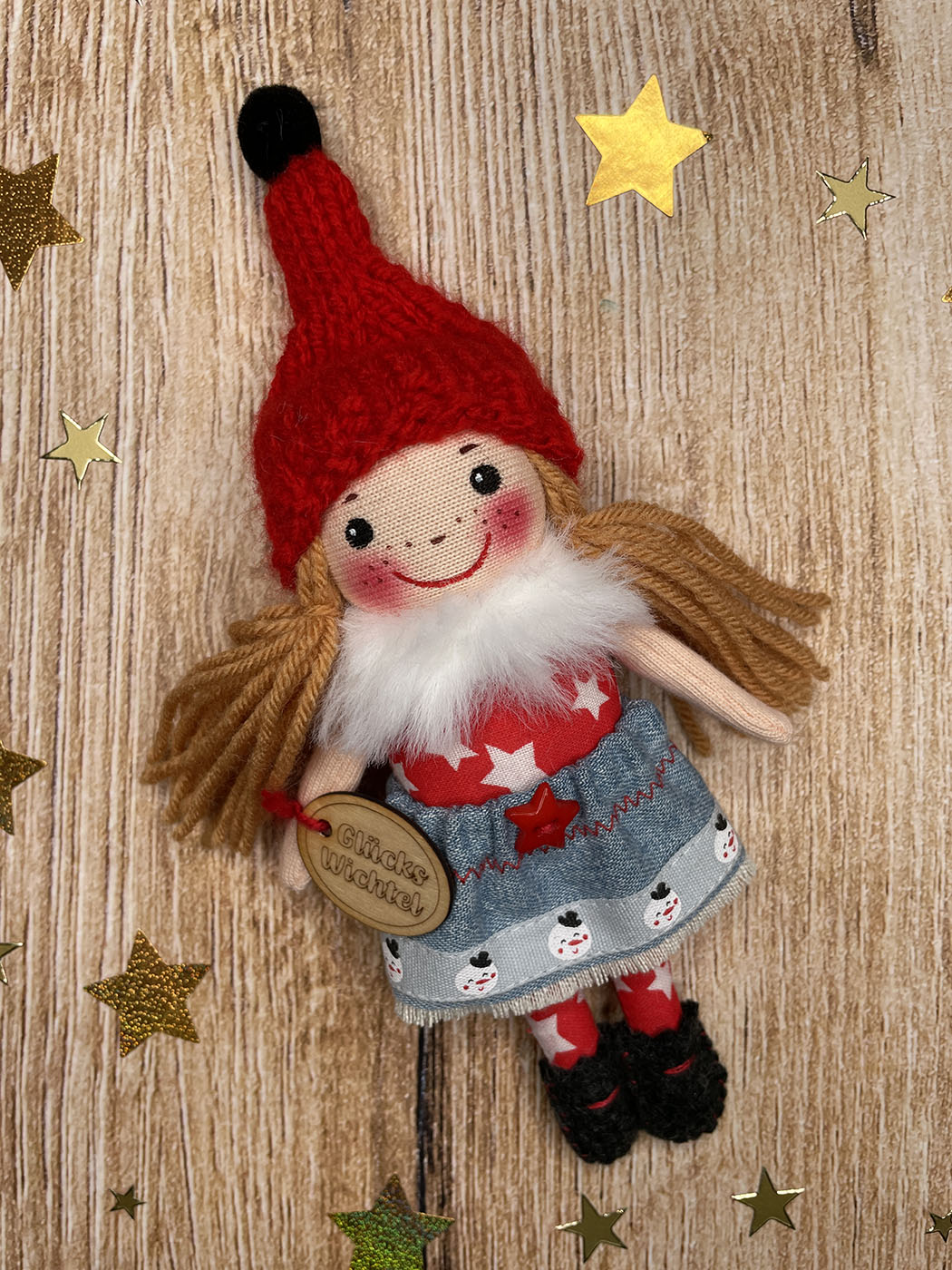 Mini Wichteline Schneemann