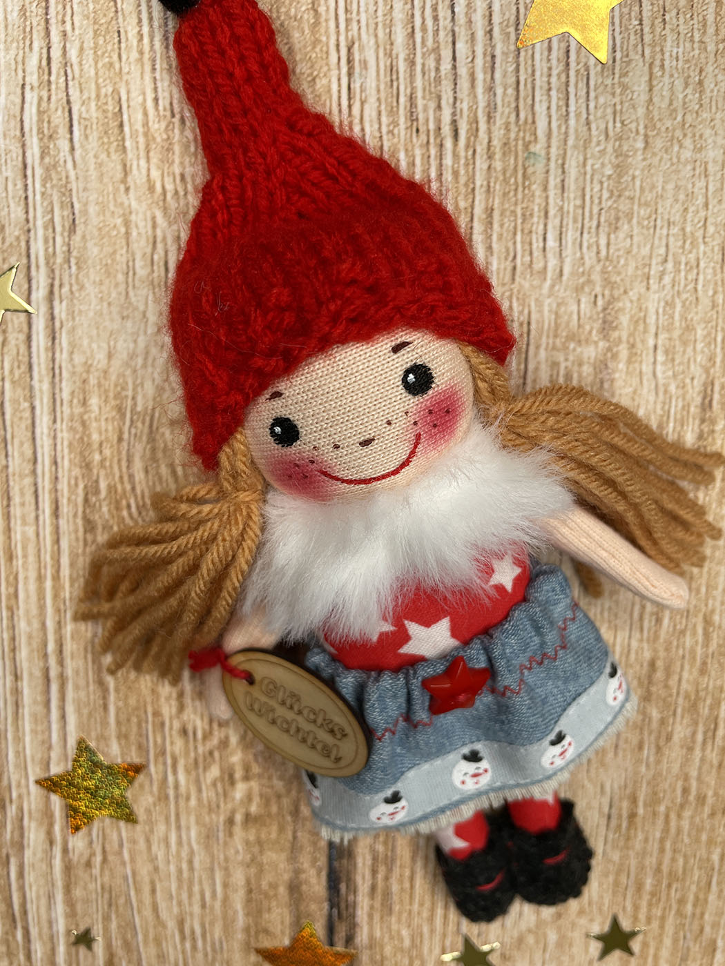 Mini Wichteline Schneemann – Bild 4