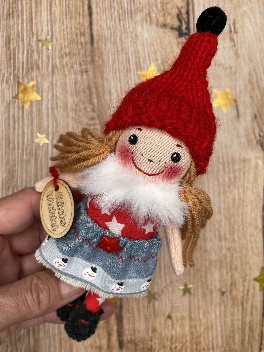 Mini Wichteline Schneemann – Bild 3