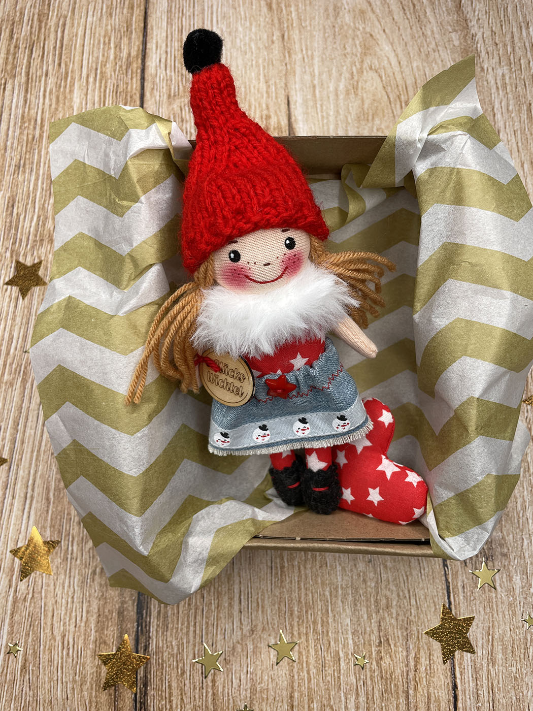 Mini Wichteline Schneemann – Bild 4