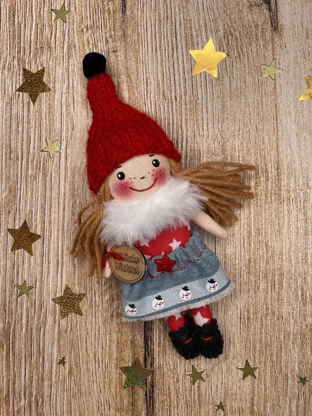 Mini Wichteline Schneemann – Bild 3