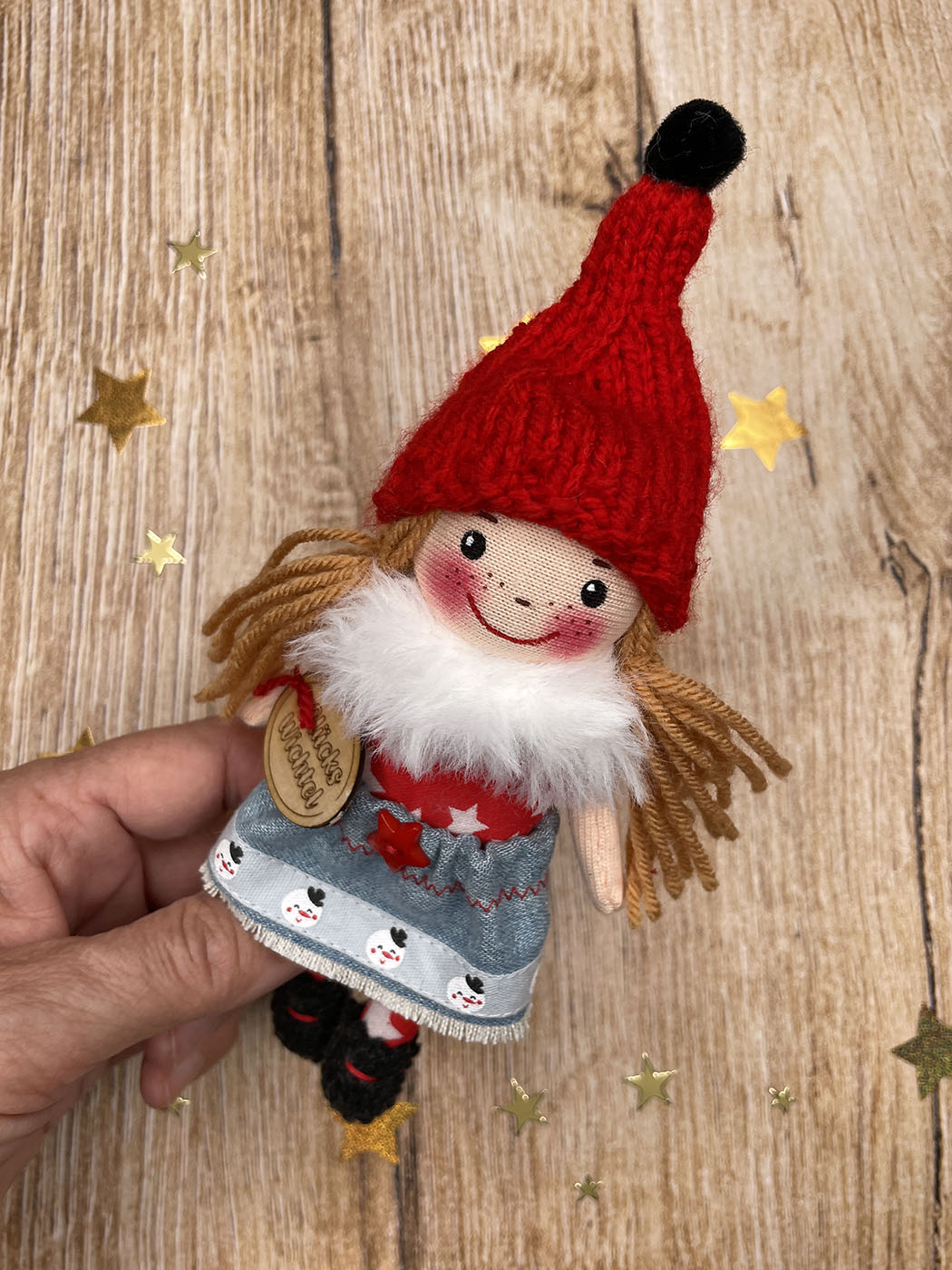 Mini Wichteline Schneemann