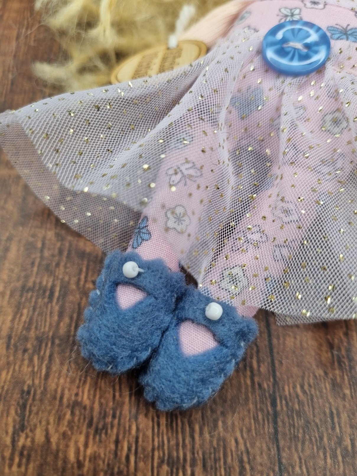 Mini Wichteline rosa-glitzer – Bild 5