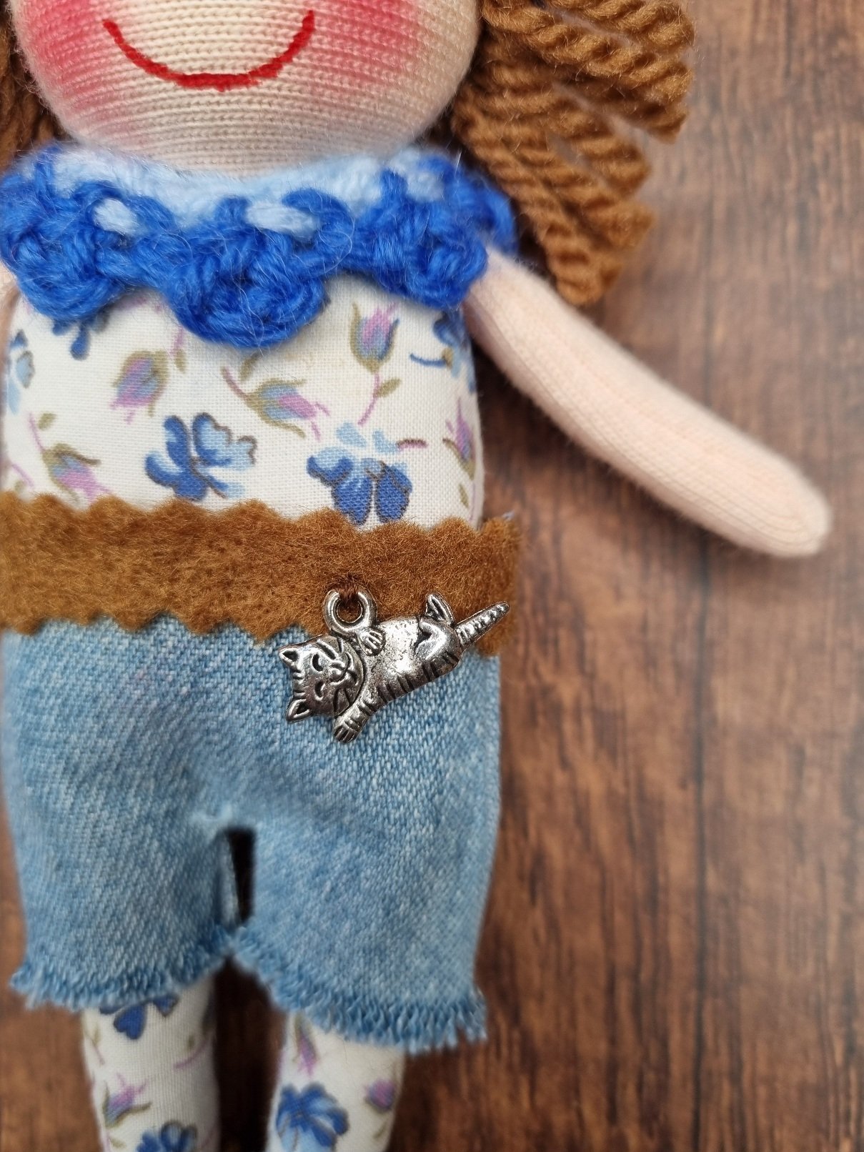 Mini Wichtel blaubraun – Bild 2