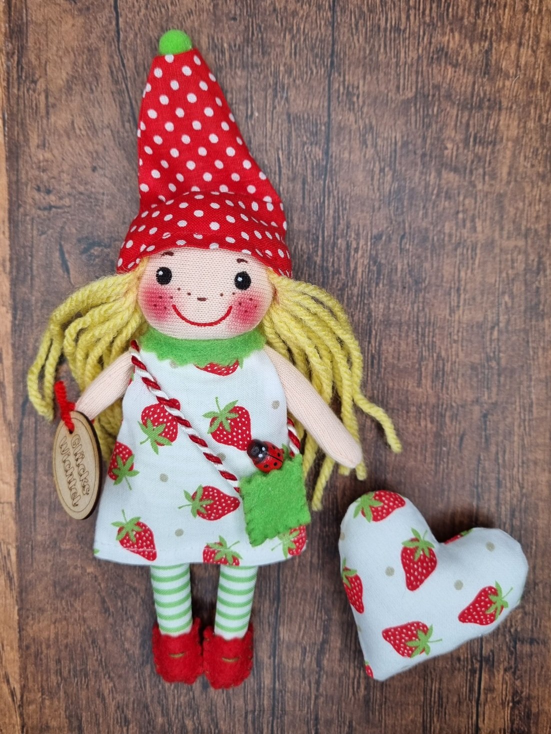 Mini Wichteline Erdbeere