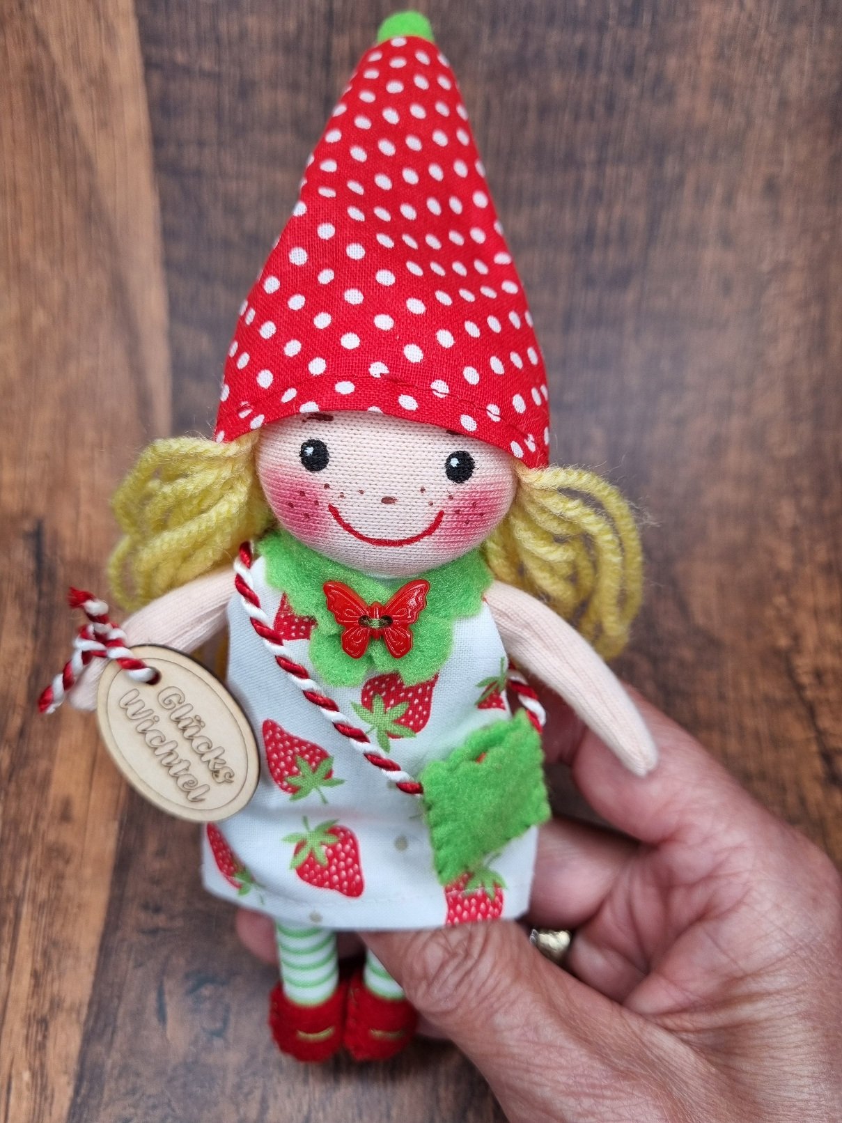 Mini Wichteline Erdbeere