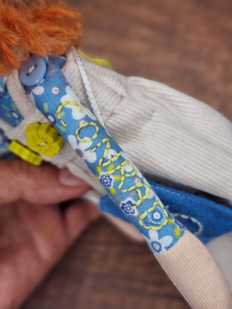 Wichtelpuppe mit Namen